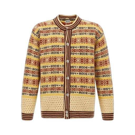 Marzipan Jacquard Cardigan