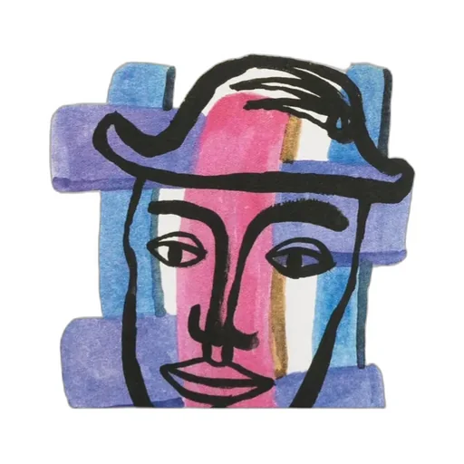 Hat-Print T-Shirt