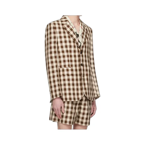 Gilbert Check Blazer