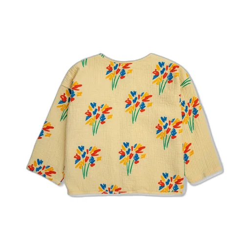 Floral-Print Cotton Jacket