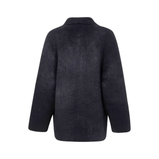 Double-Breasted Fur Jacket