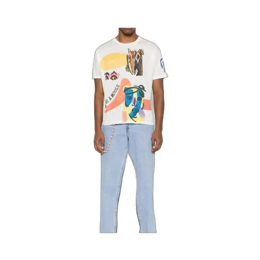 Horse-Print Collage T-Shirt