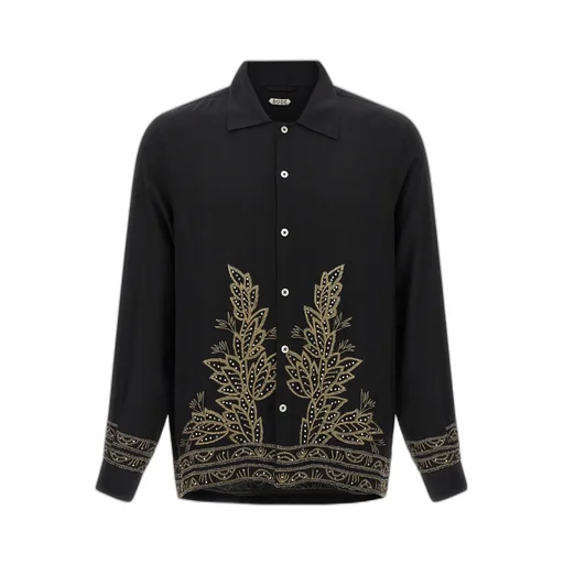 Beaded Epoque Embroidered Shirt