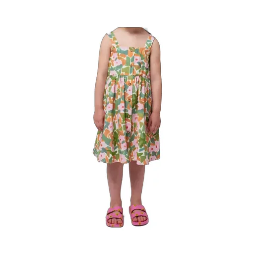 Flower Suspender Dress