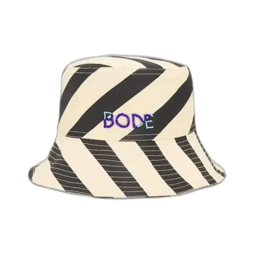 Domino Stripe Bucket Hat