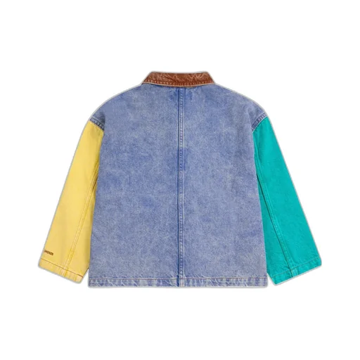 Long-Sleeved Denim Shirt