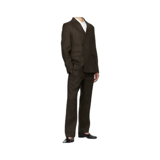 Side-Buckle Trousers