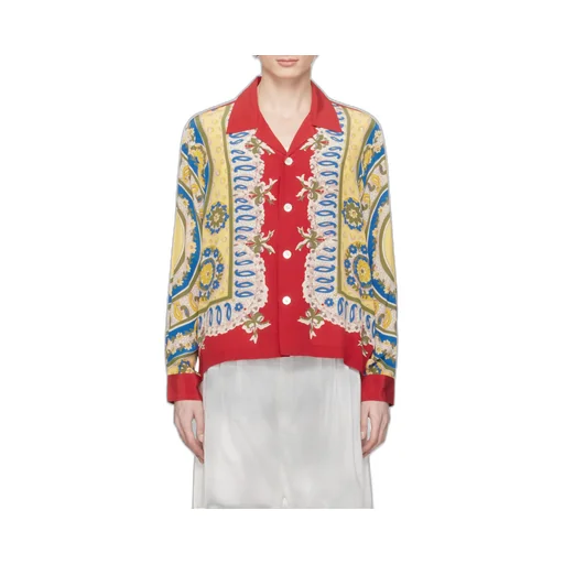 Bricolage Silk Shirt