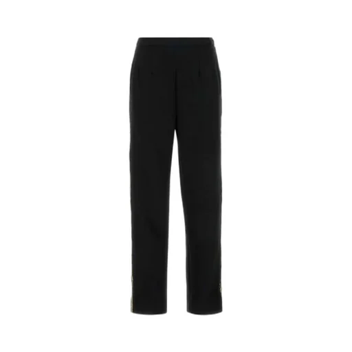 Weedy Crochet Pants