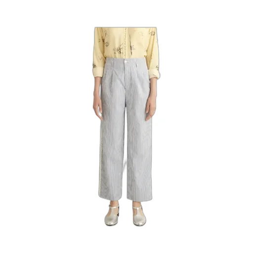Striped Casual Pants