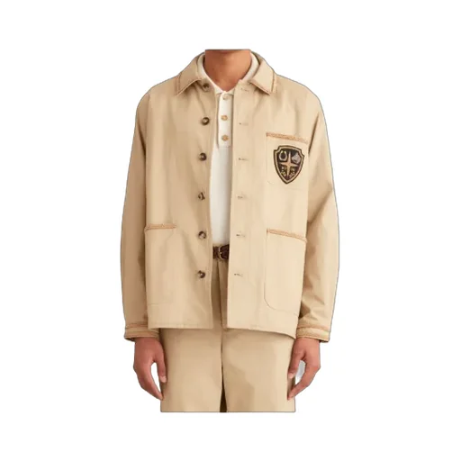 Embroidered Patch Jacket