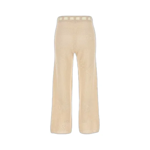 Crochet Wide-Leg Pants