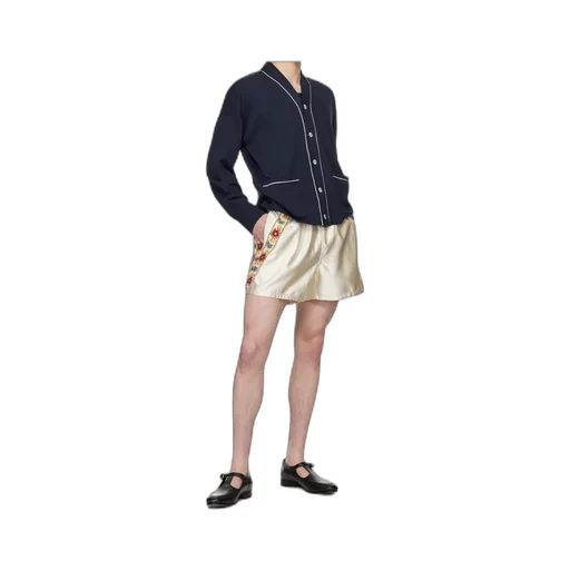 Uniform Buttoned Cardigan