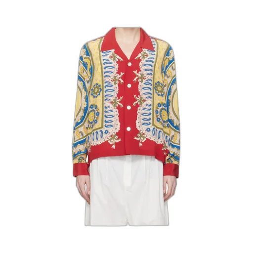 Bricolage Silk Shirt