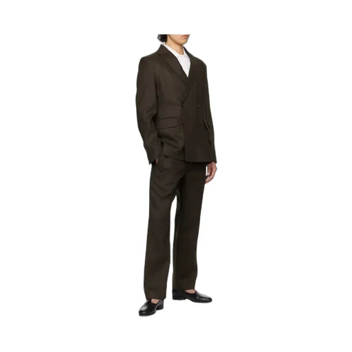 Side-Buckle Trousers