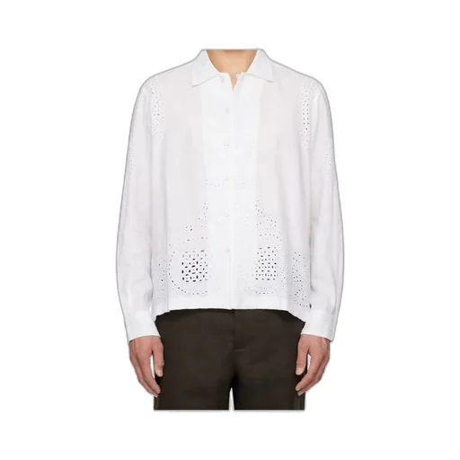 Embroidered Long Sleeve Shirt