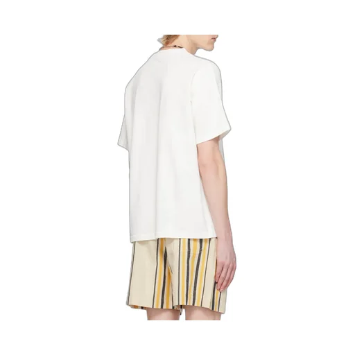 Flower Logo-Embroidery T-Shirt