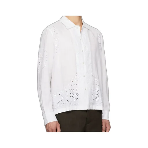 Embroidered Long Sleeve Shirt
