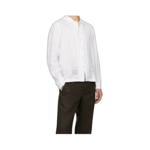 Embroidered Long Sleeve Shirt