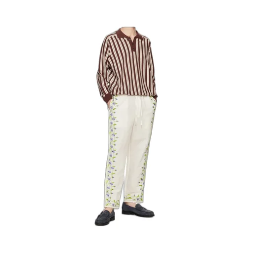 Striped Polo Jumper