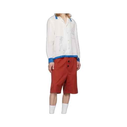 Embroidered Linen Shirt