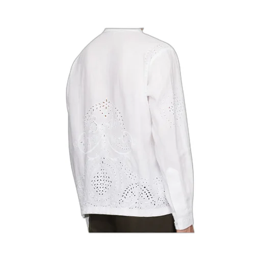 Embroidered Long Sleeve Shirt