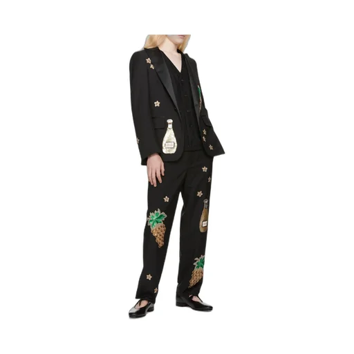 Dumas Floral-Embroidered Twill Overshirt