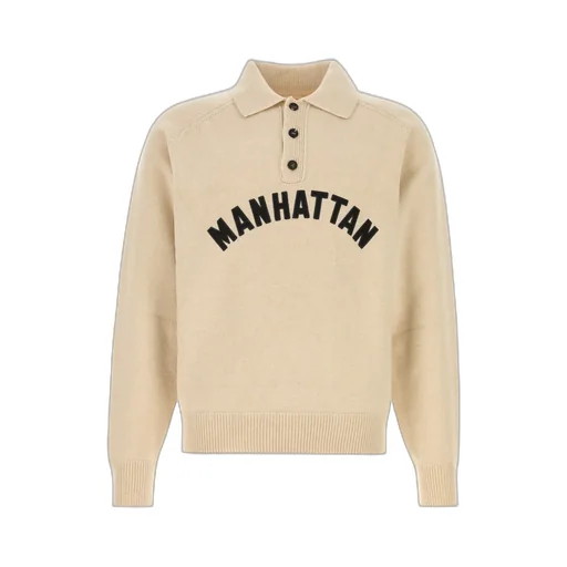 Manhattan Knit Polo Top