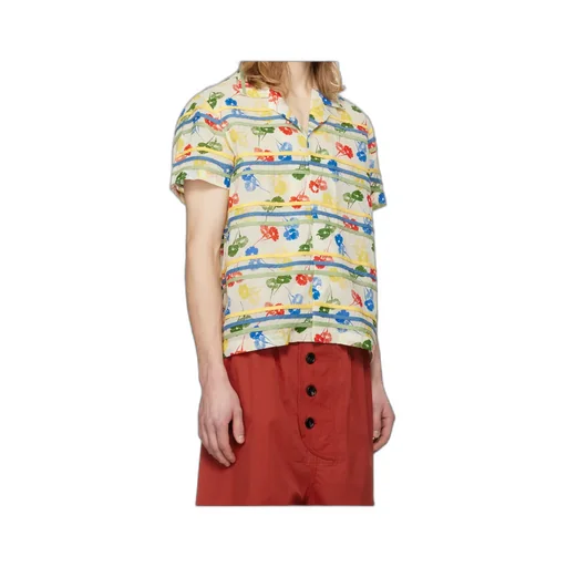 Flower Stamp Shirt