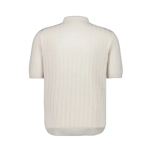 Ribbed Polo Shirt