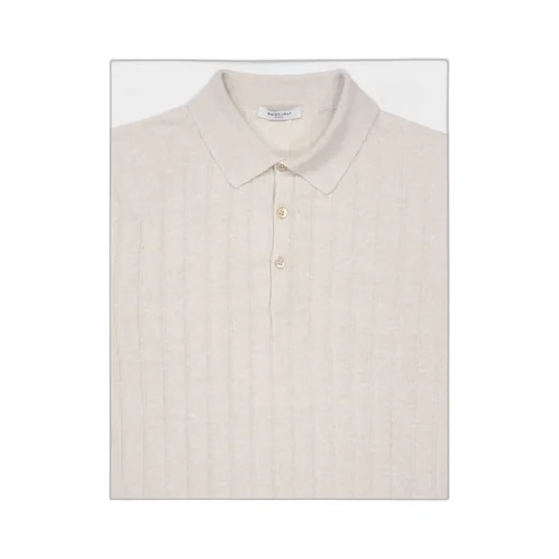 Ribbed Polo Shirt
