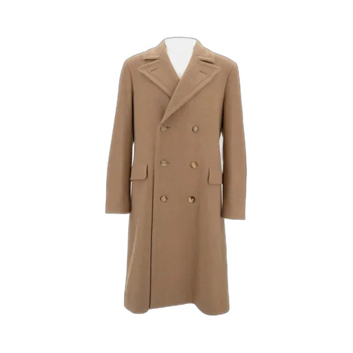 Double-Breasted Wool Coat