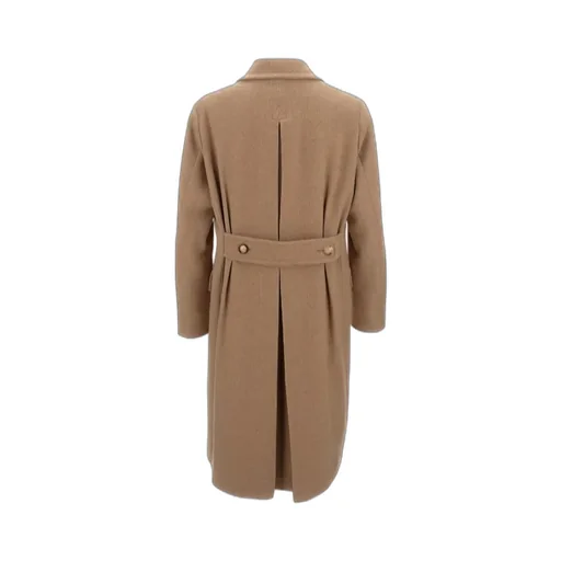 Double-Breasted Wool Coat