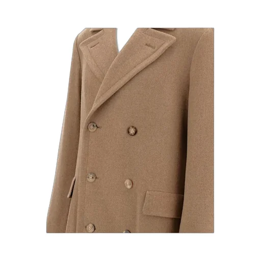 Double-Breasted Wool Coat