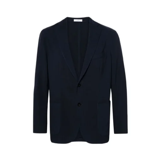 Single-Breasted Virgin Wool Blazer