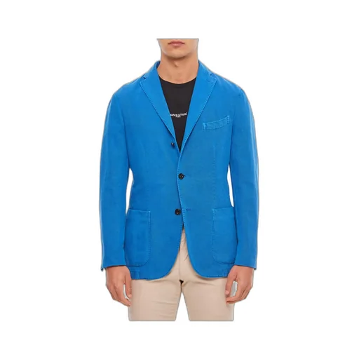 Single-Breasted Long-Sleeved Suit Jacket