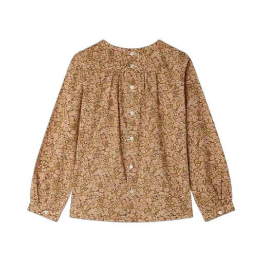 Juliette Floral Printed Smocked Blouse