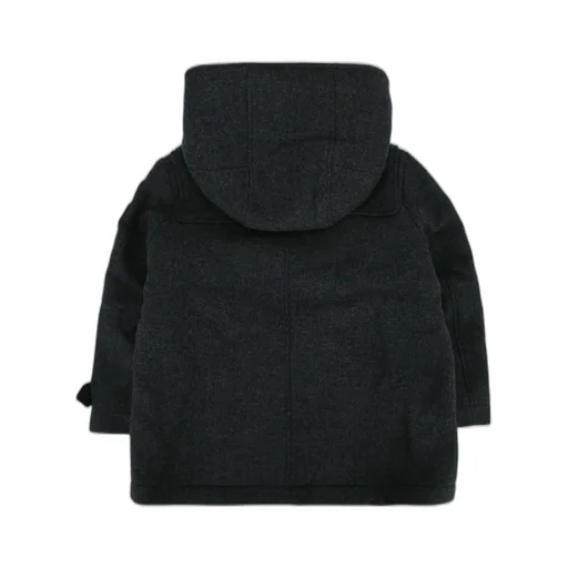 Hooded Pocket-Detail Coat