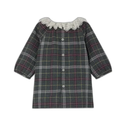 Flavili Plaid Dress