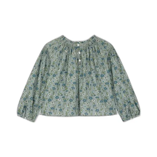 Blandine Smocked Gathered Blouse