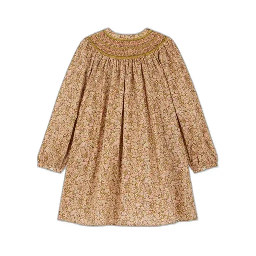 Jadwiga Smocked Embroidered Dress