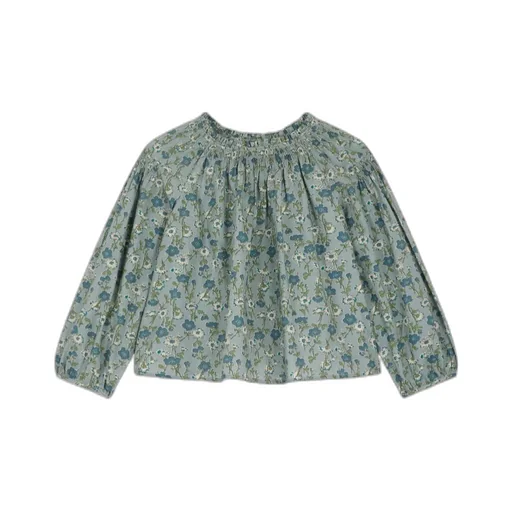 Blandine Smocked Gathered Blouse