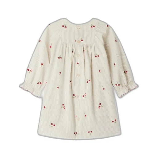 Taelia Cherry Embroidered Dress