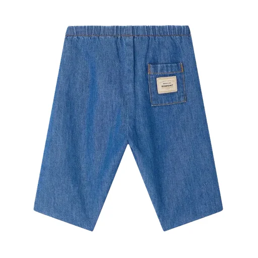 Elastic Waist Casual Pants
