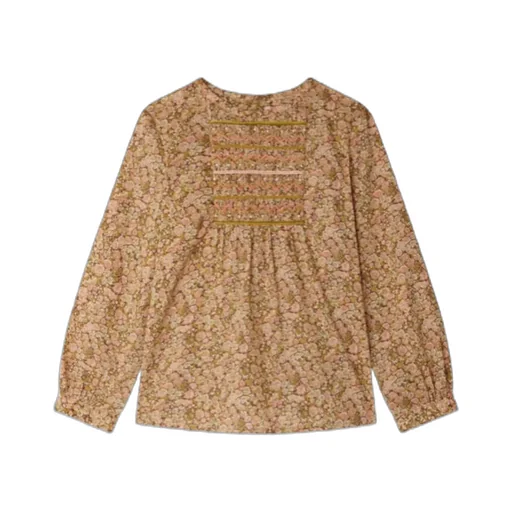 Juliette Floral Printed Smocked Blouse