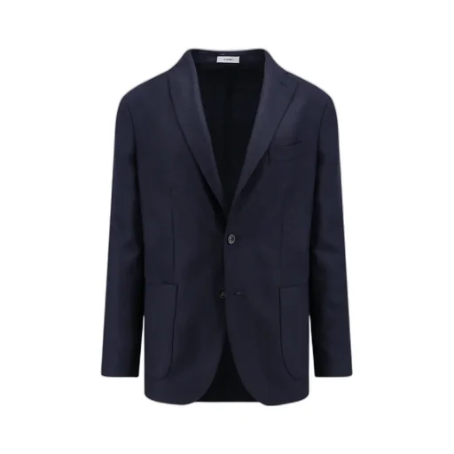 Single-Breasted Virgin Wool Blazer