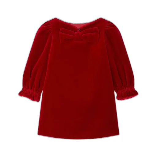 Bow Ruffled Dress