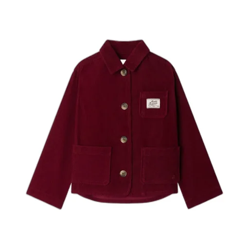 Corduroy Patch-Pocket Jacket