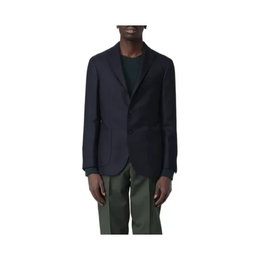 Single-Breasted Virgin Wool Blazer