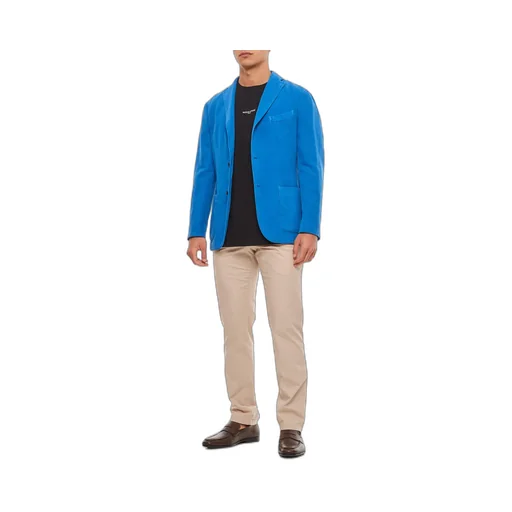 Single-Breasted Long-Sleeved Suit Jacket